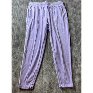 Puma X TMC Hussle Way (All Star) Velour Sweat Pants Violet Mens Size XL Nipsey